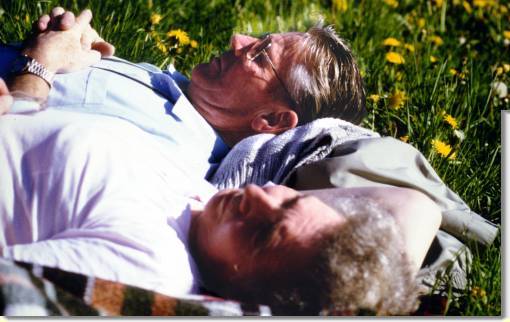 Verdiente Ruhepause (auf der Lennewiese)