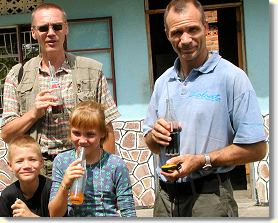 ... where we bought some sodas.